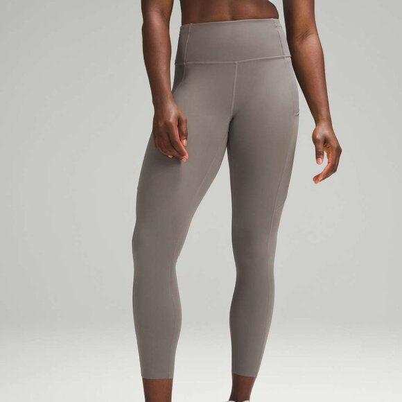BNWT Lululemon Fast and Free High-Rise Tight 25" Carbon Dust - size 2 - Picture 2 of 10